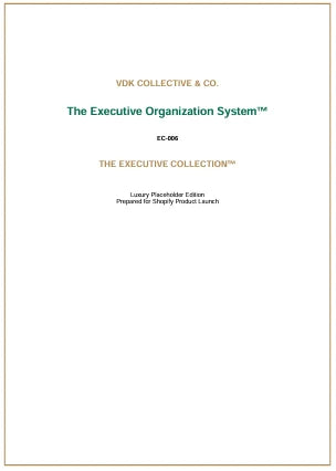 The Executive Organization System™